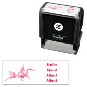 オーキッドマンティス漫画イラストレーション セルフインキングスタンプ (インサイチュ)