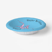 オーキッドマンティス漫画イラストレーション ペーパーボウル (傾斜あり)