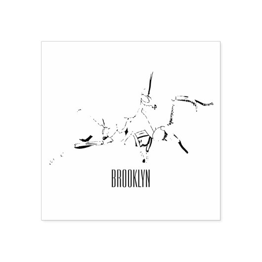 オーキッドマンティス漫画イラストレーション ラバースタンプ (インプリント)