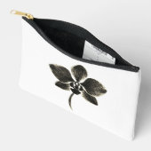 オーキッドラインスケッチ – インクフローラデザインオン アクセサリーポーチ (見開き)