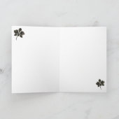 オーキッドラインスケッチ – ボタニカルカード カード (内部)