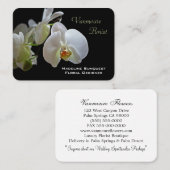 オーキッドラグジュアリーパールフロリスト 名刺 (正面/裏面)