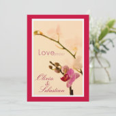 オーキッドラブアムール招待状 招待状 (スタンド正面)