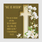 オーキッドリリークロスパーソナライズされた聖なる書物、 経典聖句 (正面)