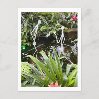 オーキッドルームスティックフィギュア2 | Phipps Conservatory ポストカード