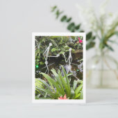 オーキッドルームスティックフィギュア2 | Phipps Conservatory ポストカード (スタンド正面)