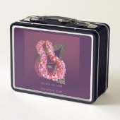 オーキッドレイアンドモンステラリーフ メタルランチボックス (裏面)