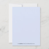 オーキッドレッツパーティーミニチュアゴルフ誕生パーティー 招待状 (裏面)