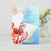 オーキッド婚約招待状 招待状 (スタンド正面)