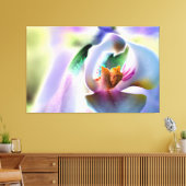 オーキッド引き伸ばしキャンバス印刷 キャンバスプリント (インサイチュ (リビング))