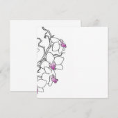 オーキッド招待状 招待状 (正面/裏面)