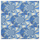 オーキッド水の色絵画のClouds Mandala ファブリック (見本)