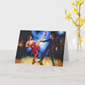 オーキッド火災 カード (黄色い花)