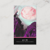 オーキッド美しいヘルスカンパニーフォトカスタム 名刺 (裏面)