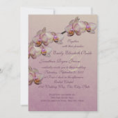 オーキッド美しい結婚ズ 招待状 (正面)