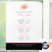 オーキッド美しい製品価格表ピンク ウィンドウサイン (ホーム)