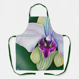オーキッド美しい エプロン