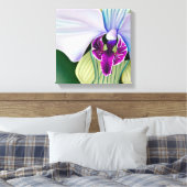 オーキッド美しい キャンバスプリント (インサイチュ (寝室))
