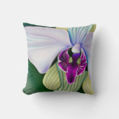 オーキッド美しい クッション (正面)