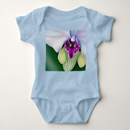 オーキッド美しい ベビーボディスーツ