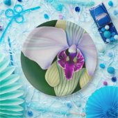 オーキッド美しい ペーパープレート (パーティー)