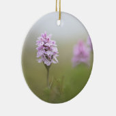 オーキッド自然写真 セラミックオーナメント (右)