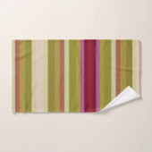 オーキッド色のタオルセット バスタオルセット (ハンドタオル)