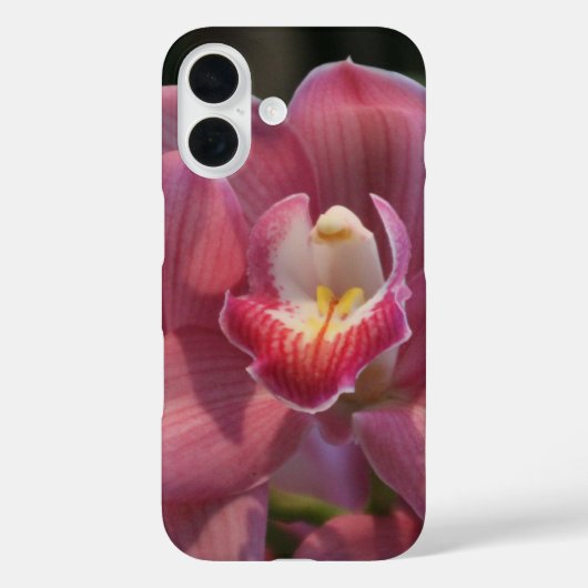 オーキッド花びらiPhoneケース Case-Mate iPhoneケース (裏面)