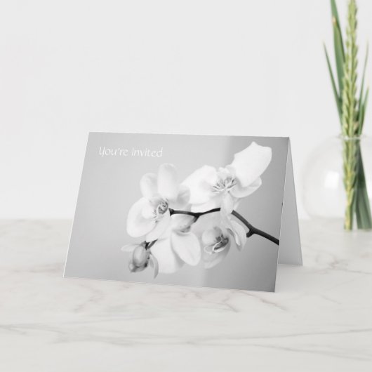 オーキッド要求 招待状 (正面)