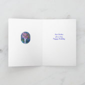 オーキッド誕生日カード カード (内部)