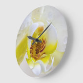 オーキッド露 ラージ壁時計 (傾斜)