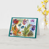 オーキッド24 カード (黄色い花)