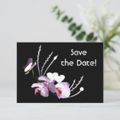 オーキッド いけばな Save the Date 発表 招待状 (スタンド正面)