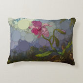 オーキッド・アフター・ヘードの2羽のハミングバード アクセントクッション (裏面)