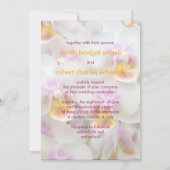 オーキッド ・ ウェディング 招待状 (裏面)