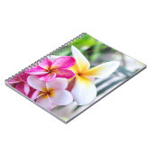 オーキッド、オパールハワイアンフラワーキッチンレシピ本 ノートブック (左側)