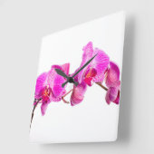 オーキッド スクエア壁時計 (傾斜)