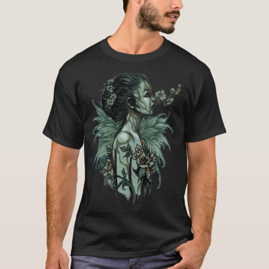 オーキッド – バ完全に死んでいなージョン Tシャツ (正面)