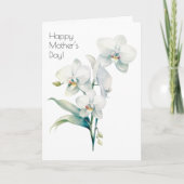 オーキッド マザーズデー カード (正面)