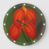 オーキッド ラージ壁時計 (正面)