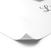 オーキッド 追悼写真メモリアル 葬儀 ポスター (角)