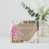 オーキッ素朴ドウッドレース宿泊施設カード エンクロージャーカード (スタンド正面)