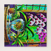 オーキッ鮮やかドヘブン ジグソーパズル (横)