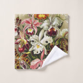 オーキデア·デヌスブルメン·アーンスト·ヘッケル·オーキッド  バスタオルセット (ウォッシュタオル)