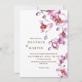 オーキモダンッドボタニカル庭園の結婚式招待状 招待状 (正面)