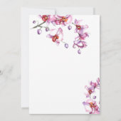 オーキモダンッドボタニカル庭園の結婚式招待状 招待状 (裏面)