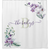 オーキモノグラムのッドシャワーカーテン シャワーカーテン (正面)