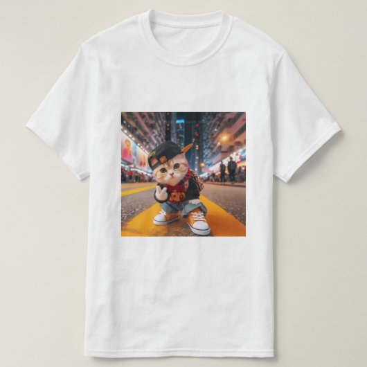 オーキャッツ Tシャツ (デザイン正面)
