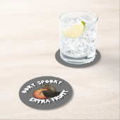 オーキー不気味こうもり ラウンドペーパーコースター (インサイチュ)