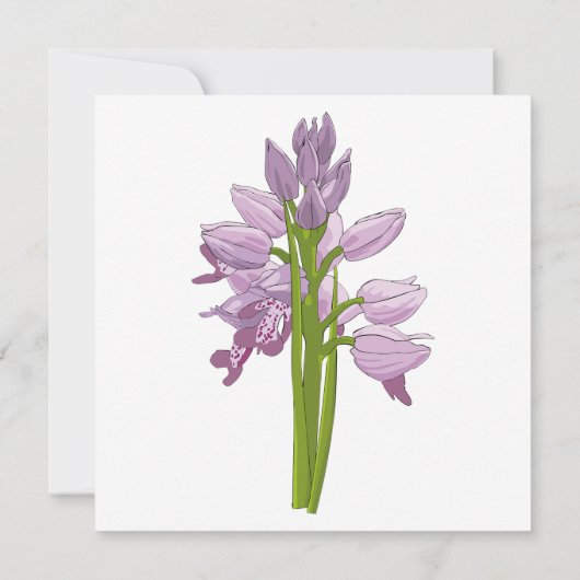 オーキ絵を描ッドブライダルシャワーの招待 招待状 (裏面)